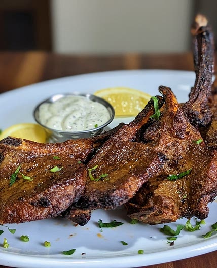 Restaurant style Tandoori Lamb Chops