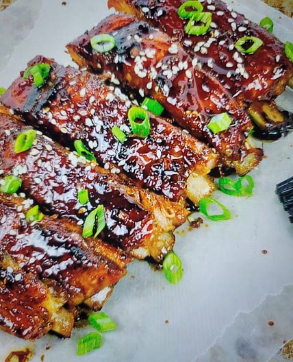 Sticky Asian Baked Pork Ribs