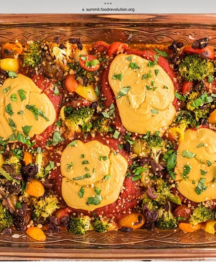 Italian Portobello Mushroom Bake