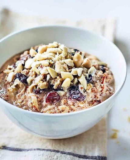Apple bircher muesli
