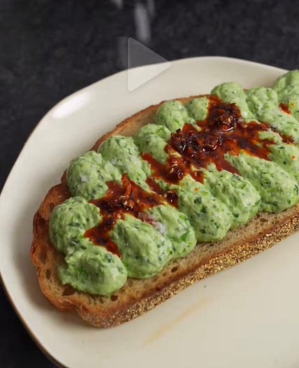 Green pea cottage cheese spread