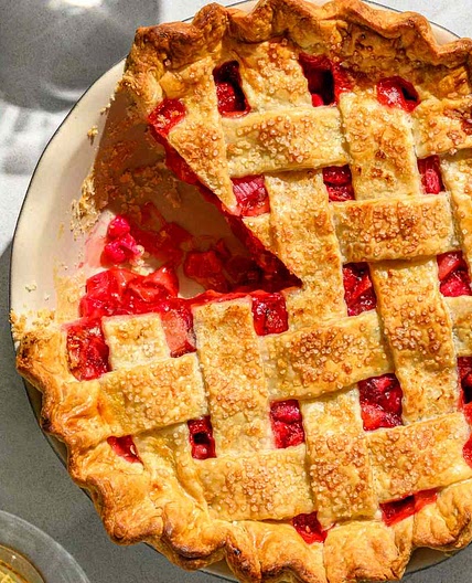 Strawberry Rhubarb Pie