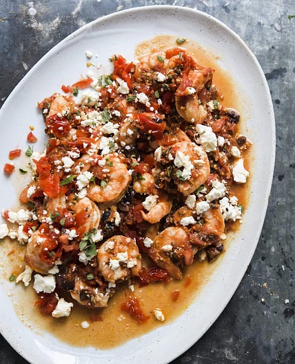 Shrimp w/ Feta