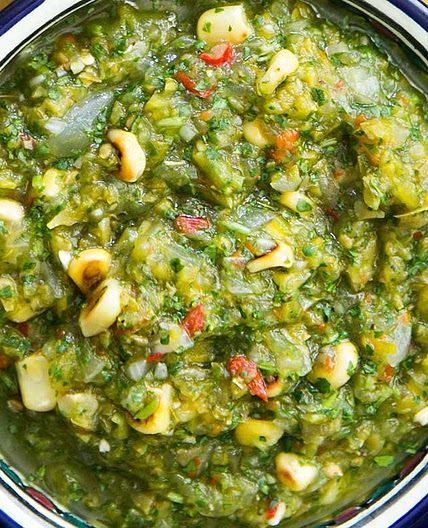 Cactus and Corn Salsa