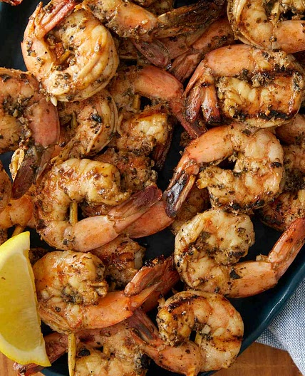Grilled Garlic and Herb Shrimp