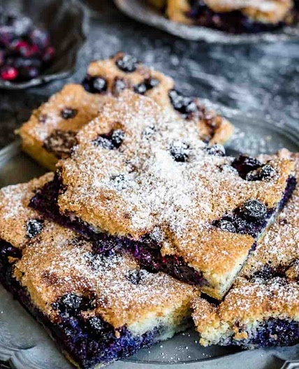 Sheet Pan Easy Berry Cake