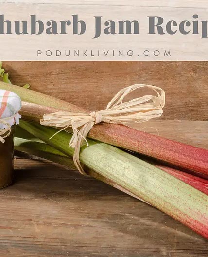 Rhubarb Jam Recipe