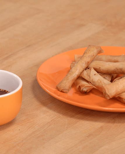 Lumpia With Sweet Chili Sauce
