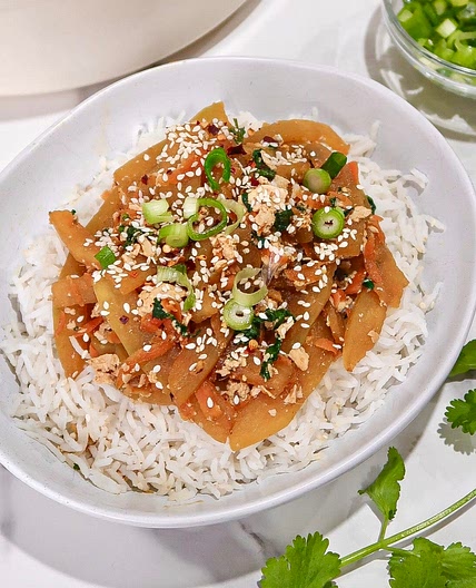 Watermelon Rind Stir-Fry