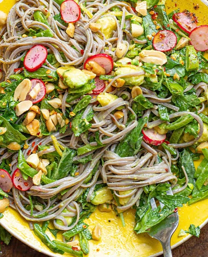 Green Goddess Soba Noodle Salad