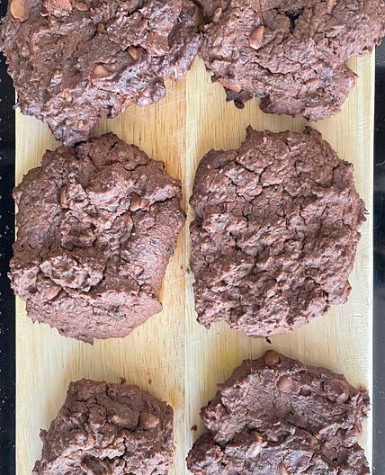 Chocolate Black Bean Cookies