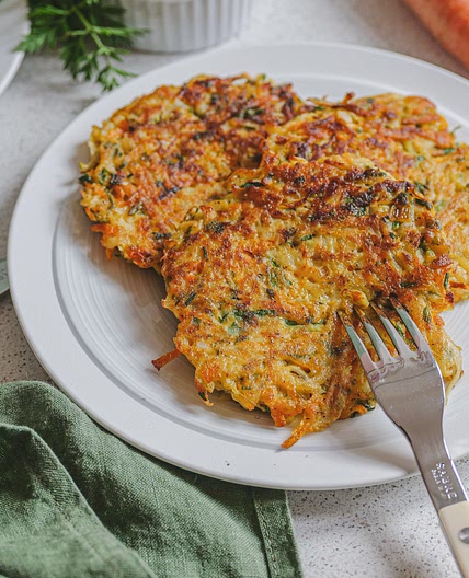 Röstis aux fanes de carottes 🥕