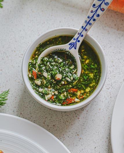 Pesto de fanes de carottes 🥕