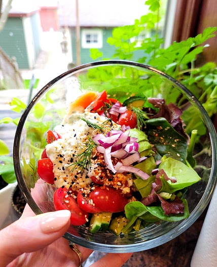 Everything but the Bagel Salad
