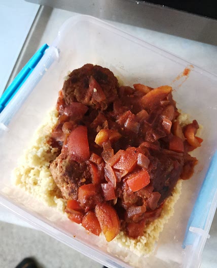 Pork Koftas with Spiced Apricot Sauce