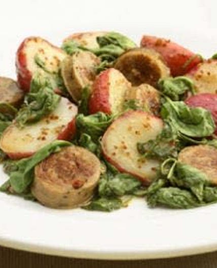 Warm Chicken Sausage & Potato Salad