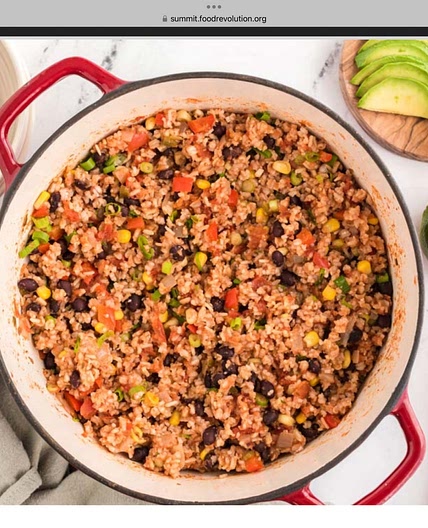 One Pot Burrito Rice