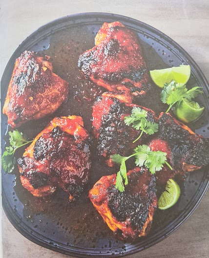 Honey-baked chilli chicken