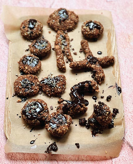 Chocolate Oat Cookies