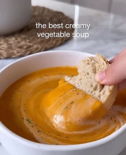 Creamy Roast Vegetable Soup