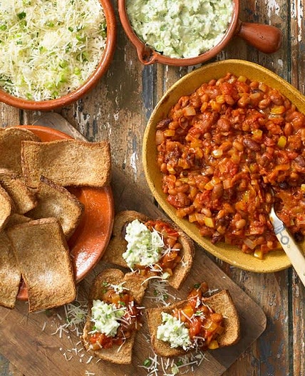 Spicy Bean Tacos