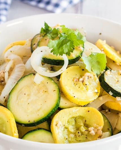Zucchini with Onion and Garlic
