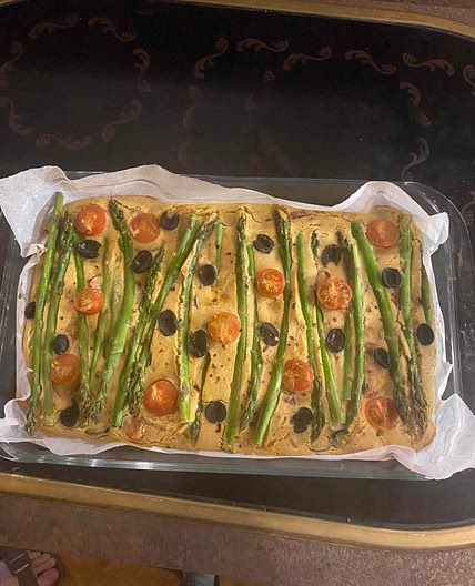 Meera Sodha’s vegan recipe for farinata with balsamic onions and