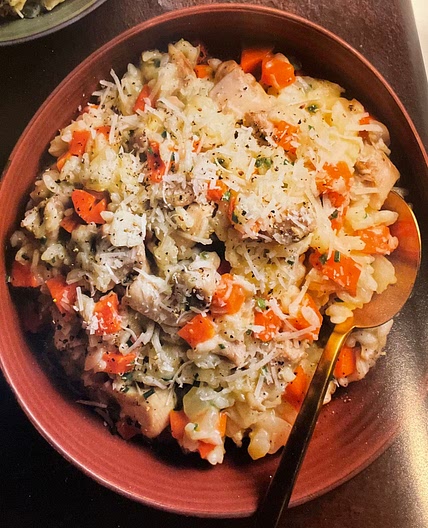 Lombardy-style Rice with Chicken