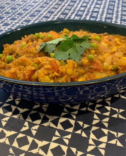 Vegetable Dhansak