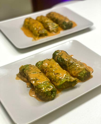 VEGAN CABBAGE ROLLS 🥬
