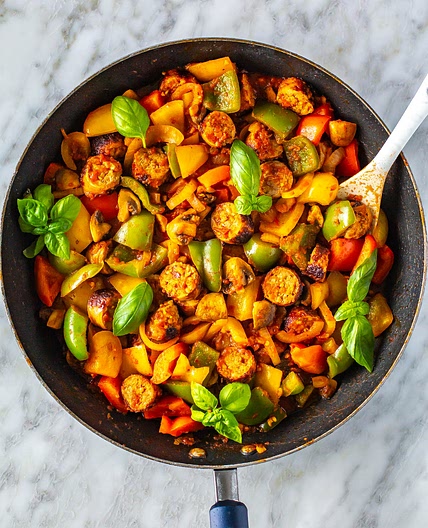 Easy Sausage, Peppers and Onions Recipe
