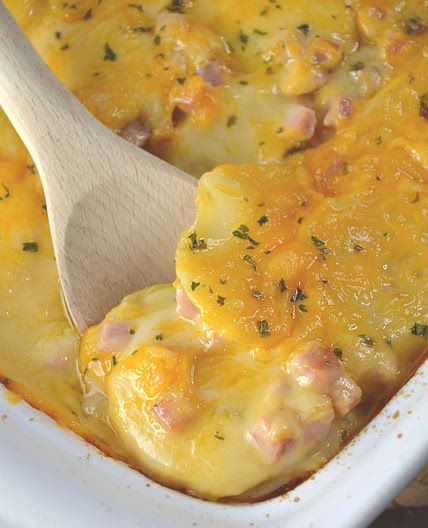 Scalloped Potatoes and Ham