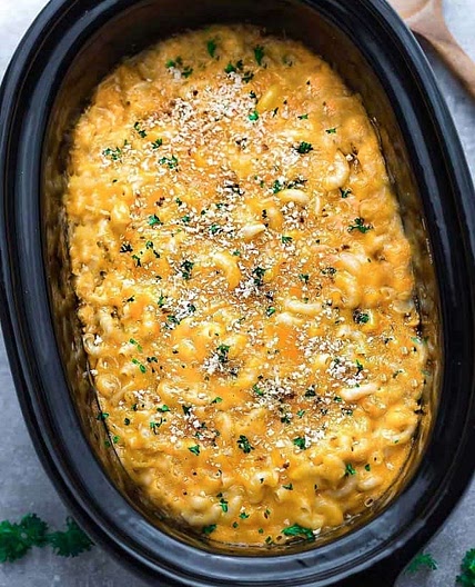 Crock Pot Mac & Cheese (momma's recipe) 