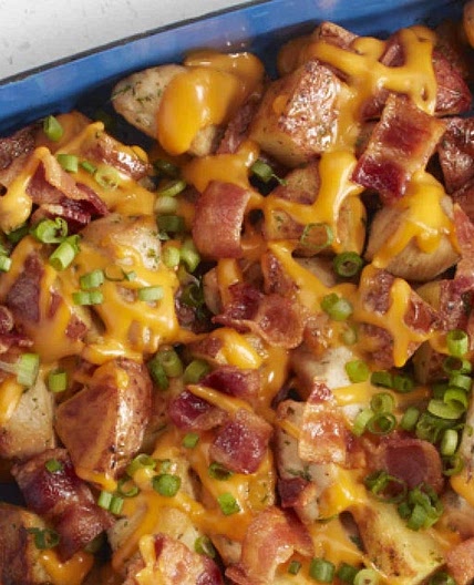 Loaded Ranch Chicken Potato Bake