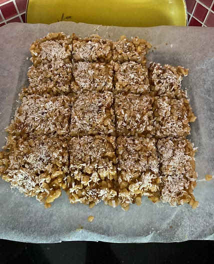 Rice krispie koekies