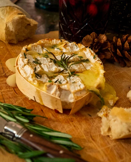 Camembert in the oven