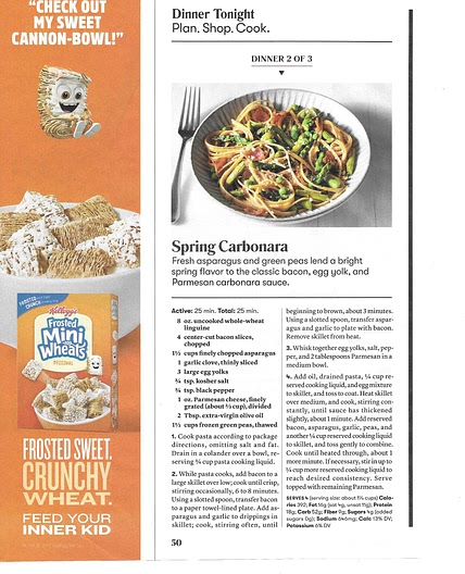 Spring Carbonara