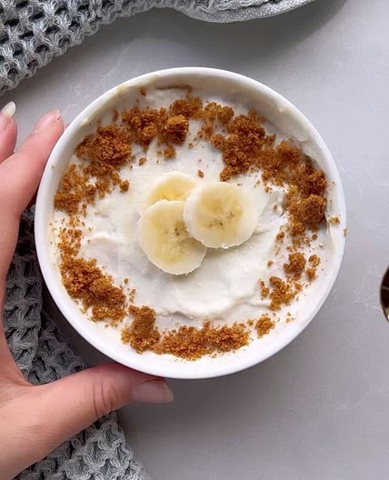 Banana Cream Pie Overnight Oats