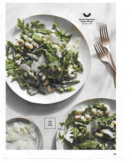 Spring Vegetable Pasta Alfredo