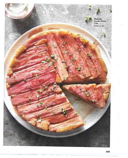Rhubarb Upside-Down Cake