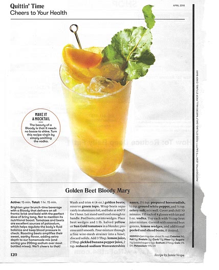 Golden Beet Bloody Marry