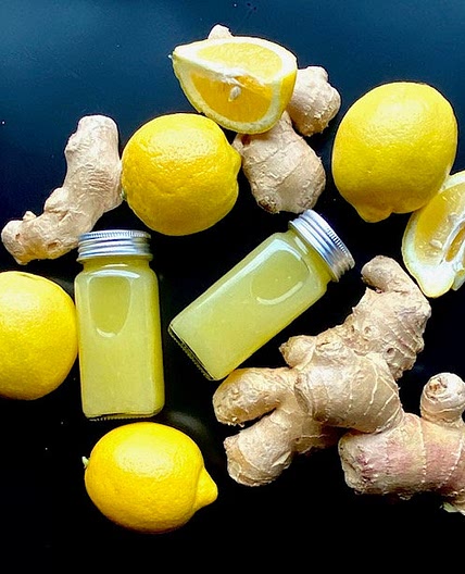 Lemon Ginger Wellness Shots