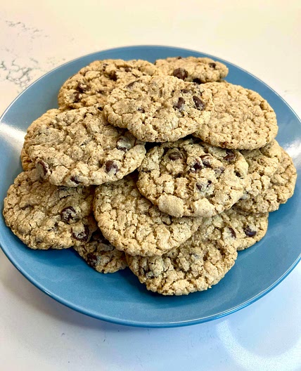 The BEST Gluten Free Oatmeal Chocolate Chip Cookies