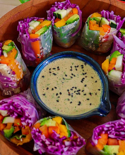 Sweet and Savory Tahini Sauce (vegan & gluten free)