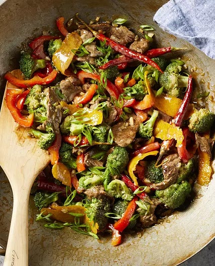 Orange Beef & Broccoli Stir-Fry
