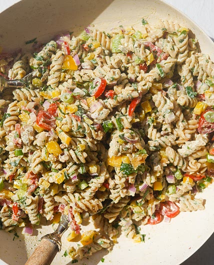 Creamy Vegan Pasta Salad