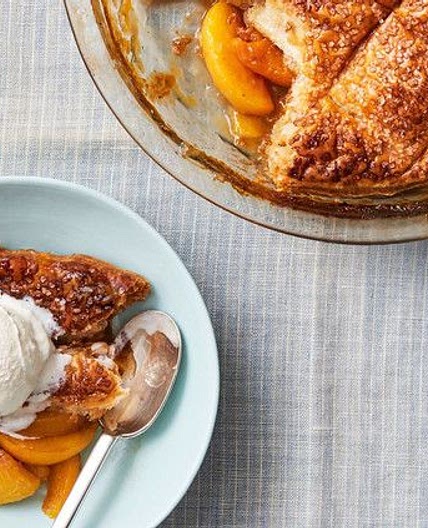 Easy Peach Potpie