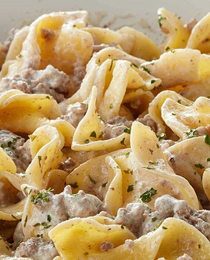 Creamy Ranch Beef and Noodles