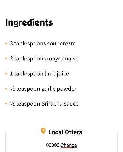 Fish taco sauce