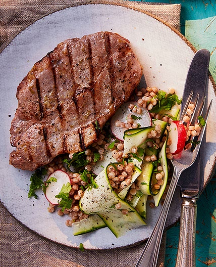 BBQ Lime and Ginger Steaks